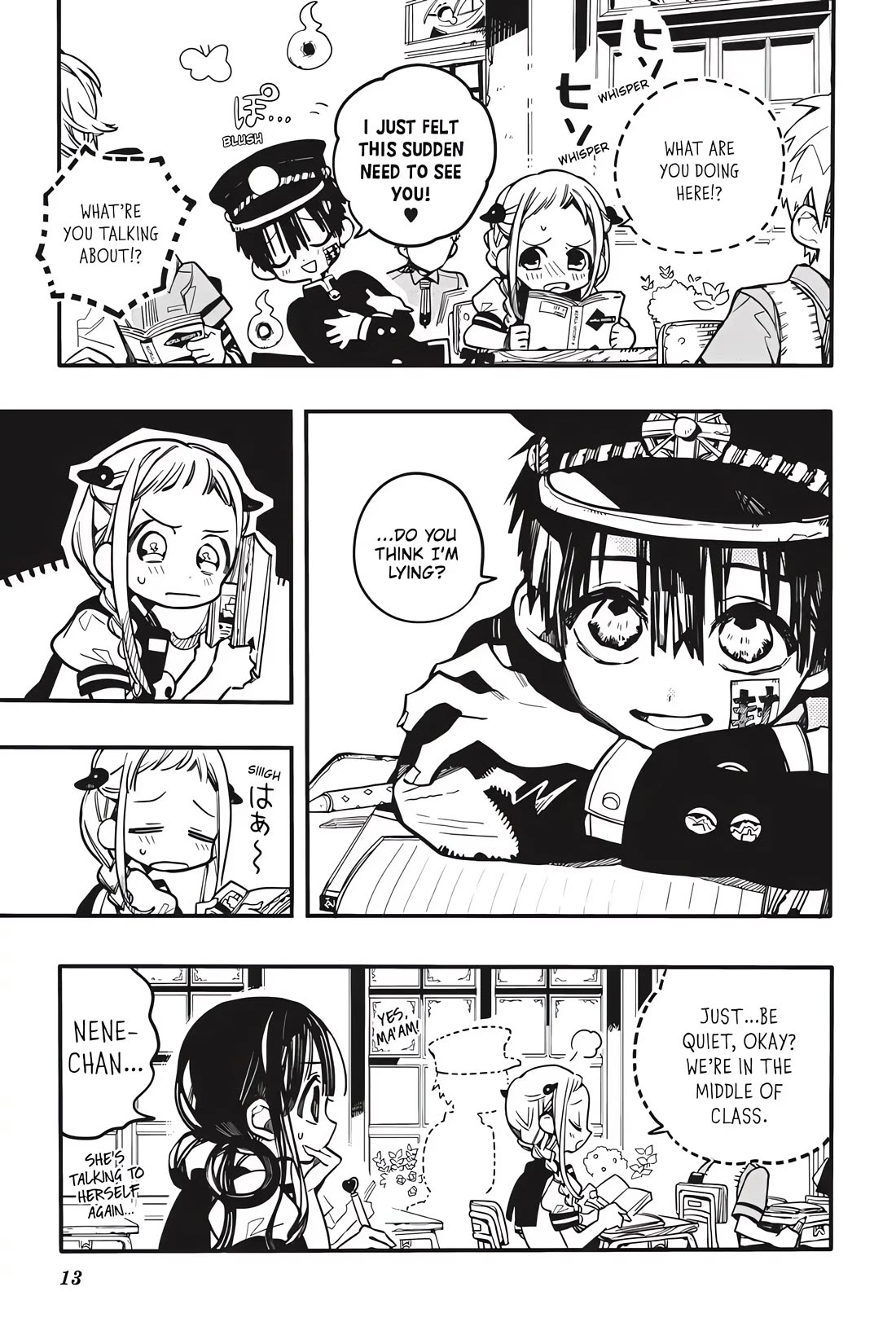 Jibaku Shounen Hanako-kun Chapter 36 page 11 - Chapter 36: Delivery