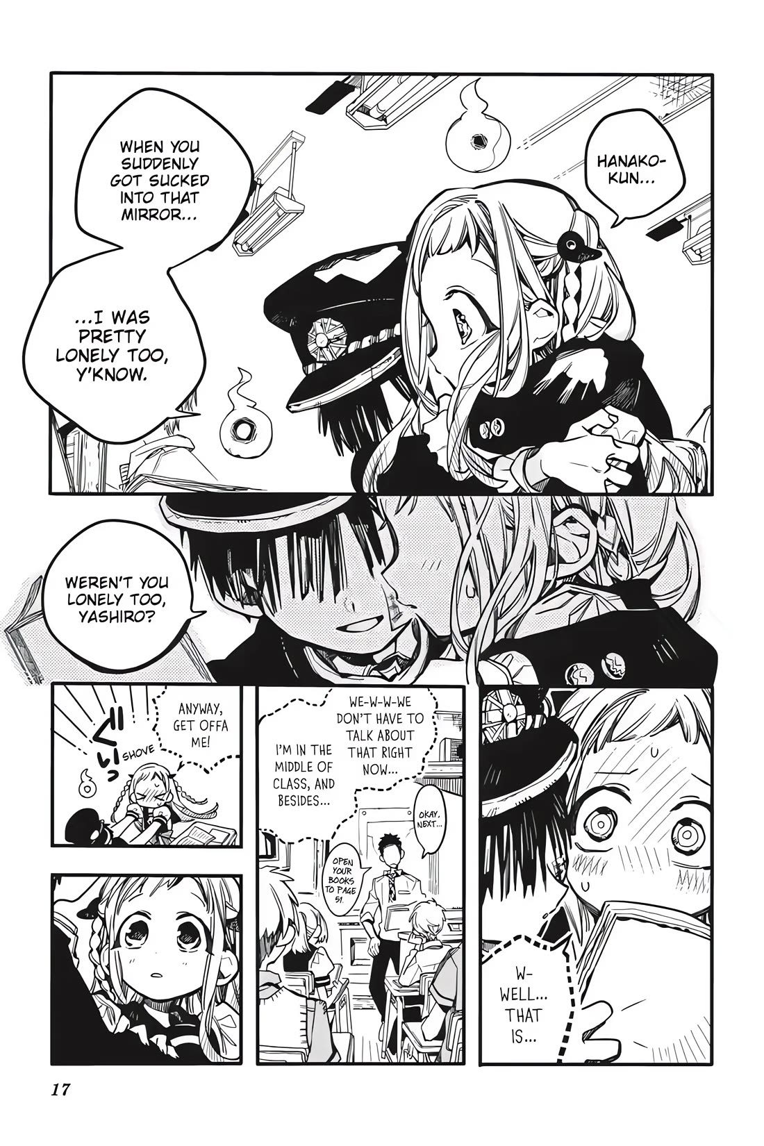 Jibaku Shounen Hanako-kun Chapter 36 page 15 - Chapter 36: Delivery