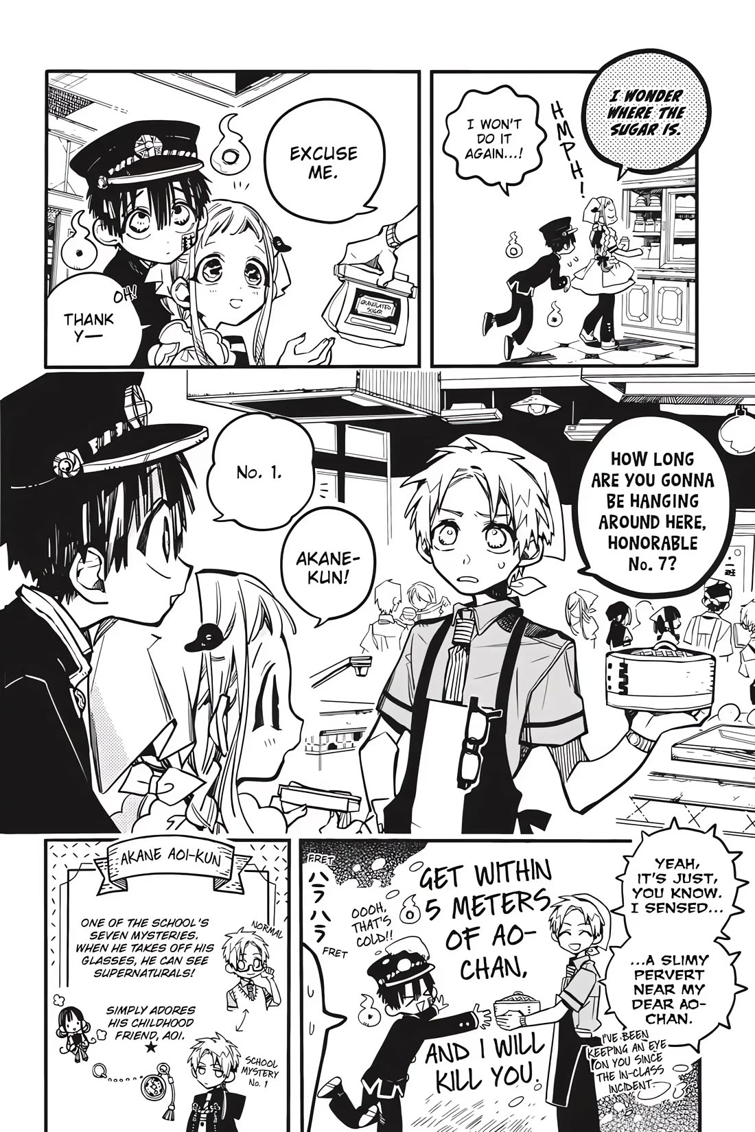 Jibaku Shounen Hanako-kun Chapter 36 page 20 - Chapter 36: Delivery