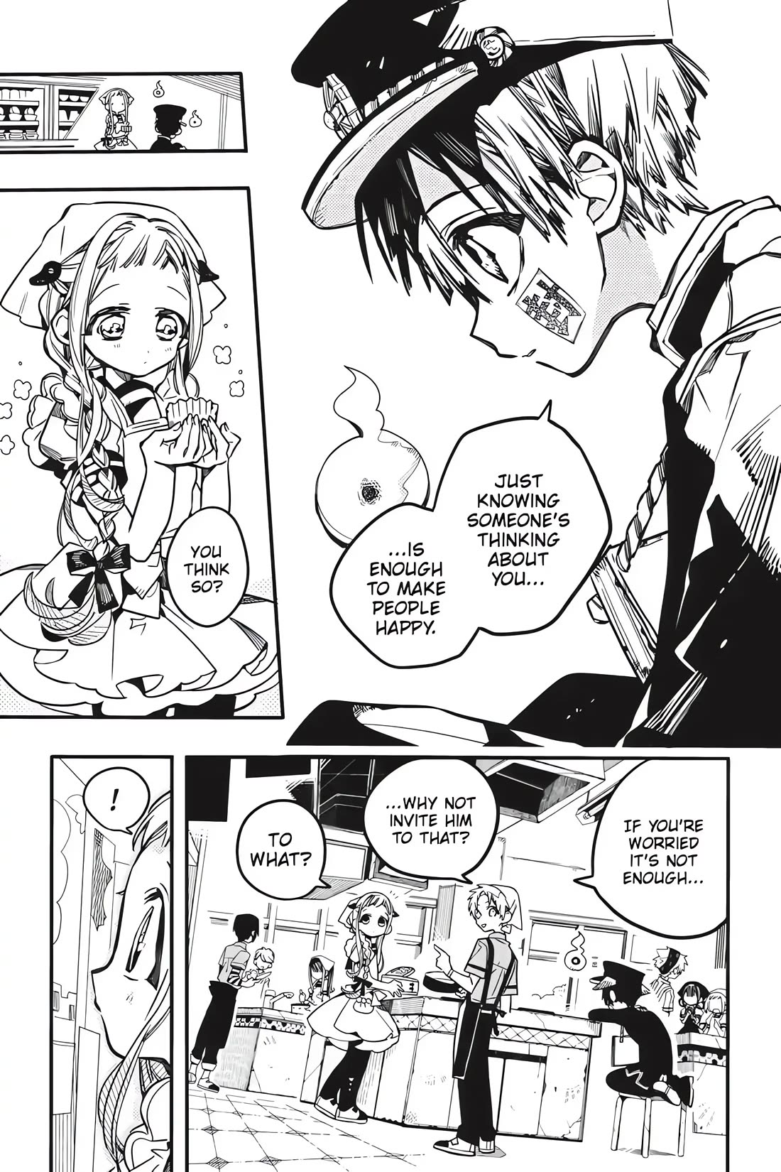 Jibaku Shounen Hanako-kun Chapter 36 page 23 - Chapter 36: Delivery
