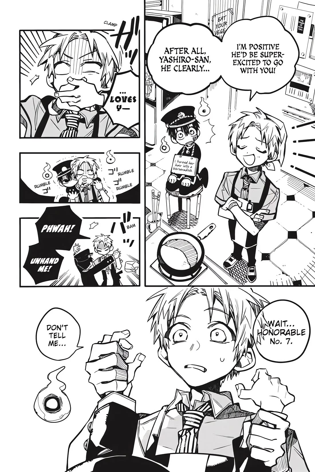 Jibaku Shounen Hanako-kun Chapter 36 page 24 - Chapter 36: Delivery