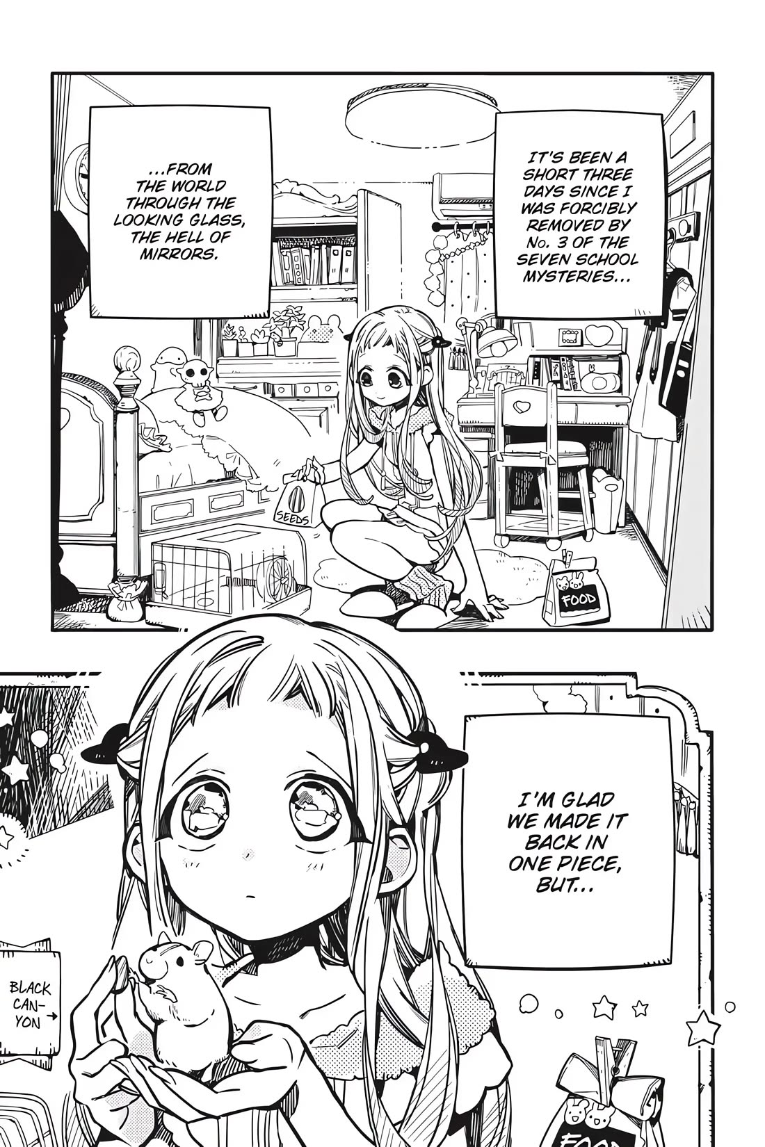 Jibaku Shounen Hanako-kun Chapter 36 page 3 - Chapter 36: Delivery