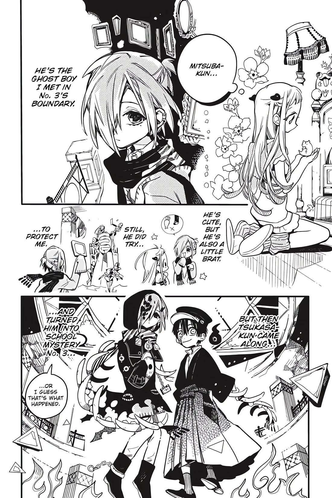 Jibaku Shounen Hanako-kun Chapter 36 page 4 - Chapter 36: Delivery