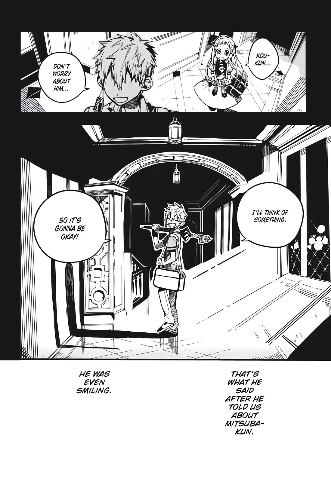 Jibaku Shounen Hanako-kun Chapter 36 page 8 - Chapter 36: Delivery