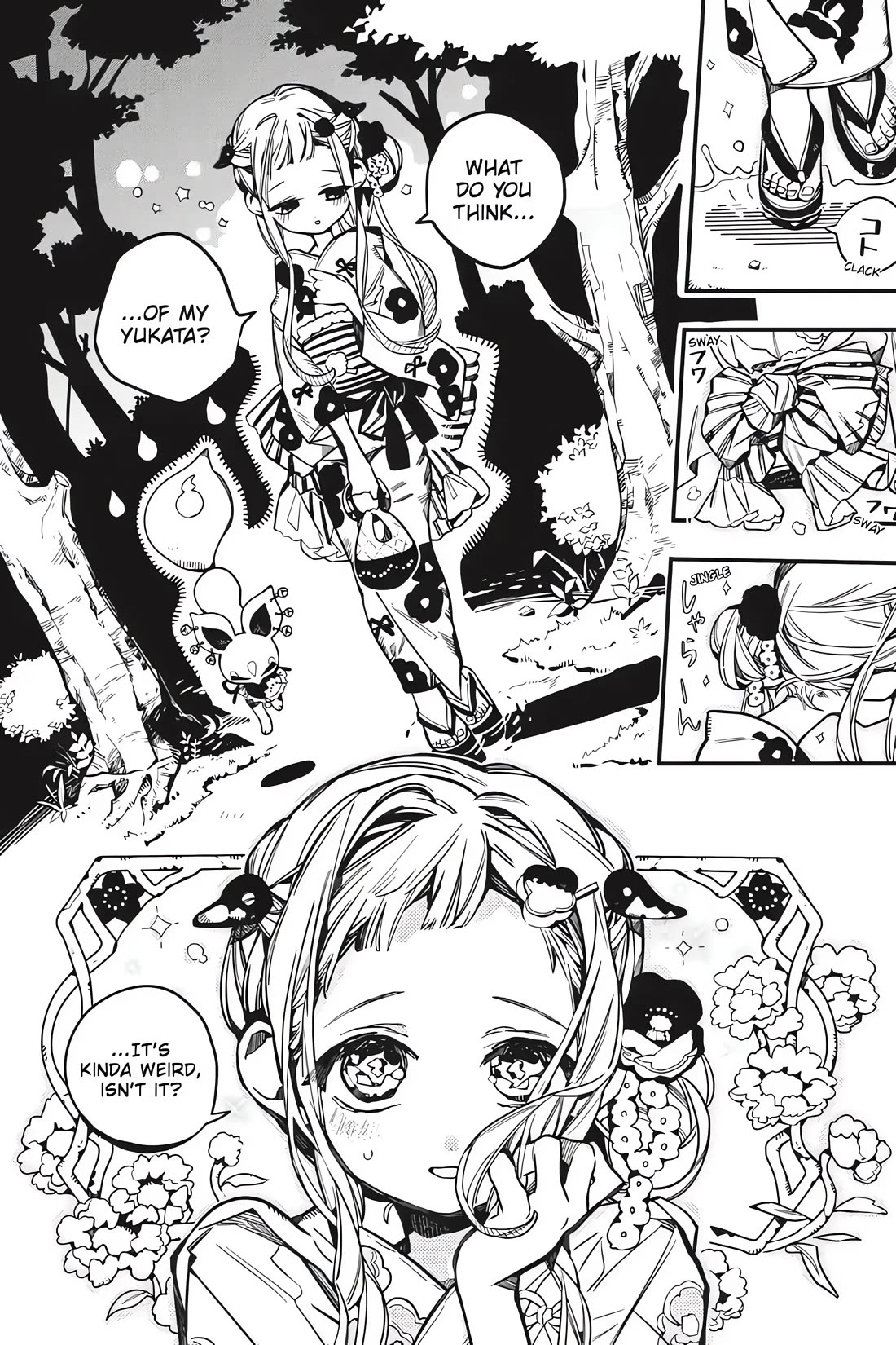 Jibaku Shounen Hanako-kun Chapter 37 page 10 - Chapter 37: Summer Lights (Part 1)