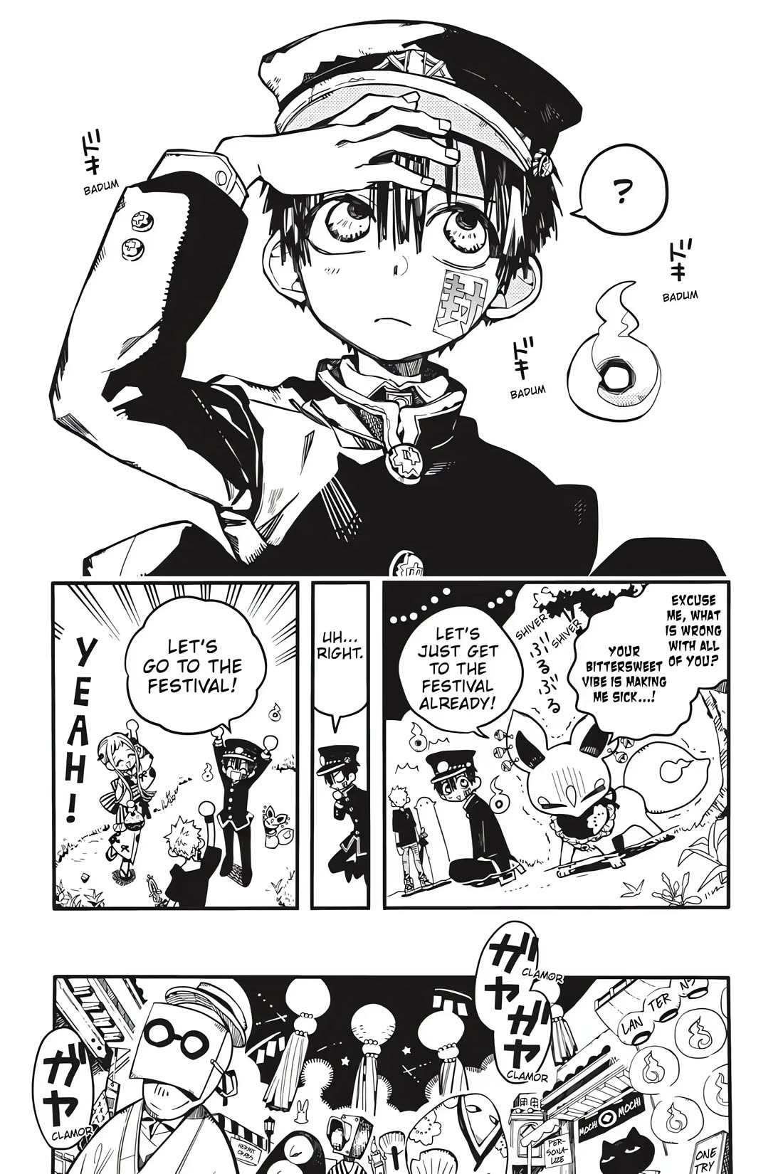 Jibaku Shounen Hanako-kun Chapter 37 page 13 - Chapter 37: Summer Lights (Part 1)
