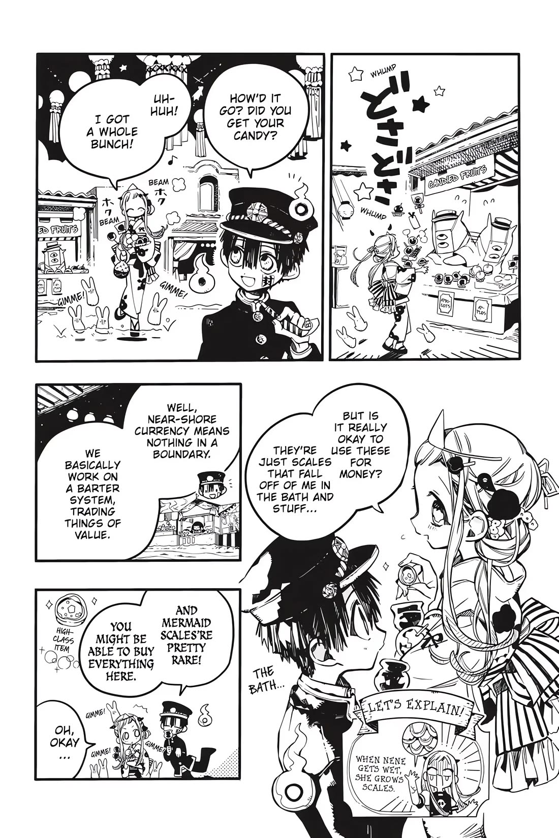 Jibaku Shounen Hanako-kun Chapter 37 page 16 - Chapter 37: Summer Lights (Part 1)
