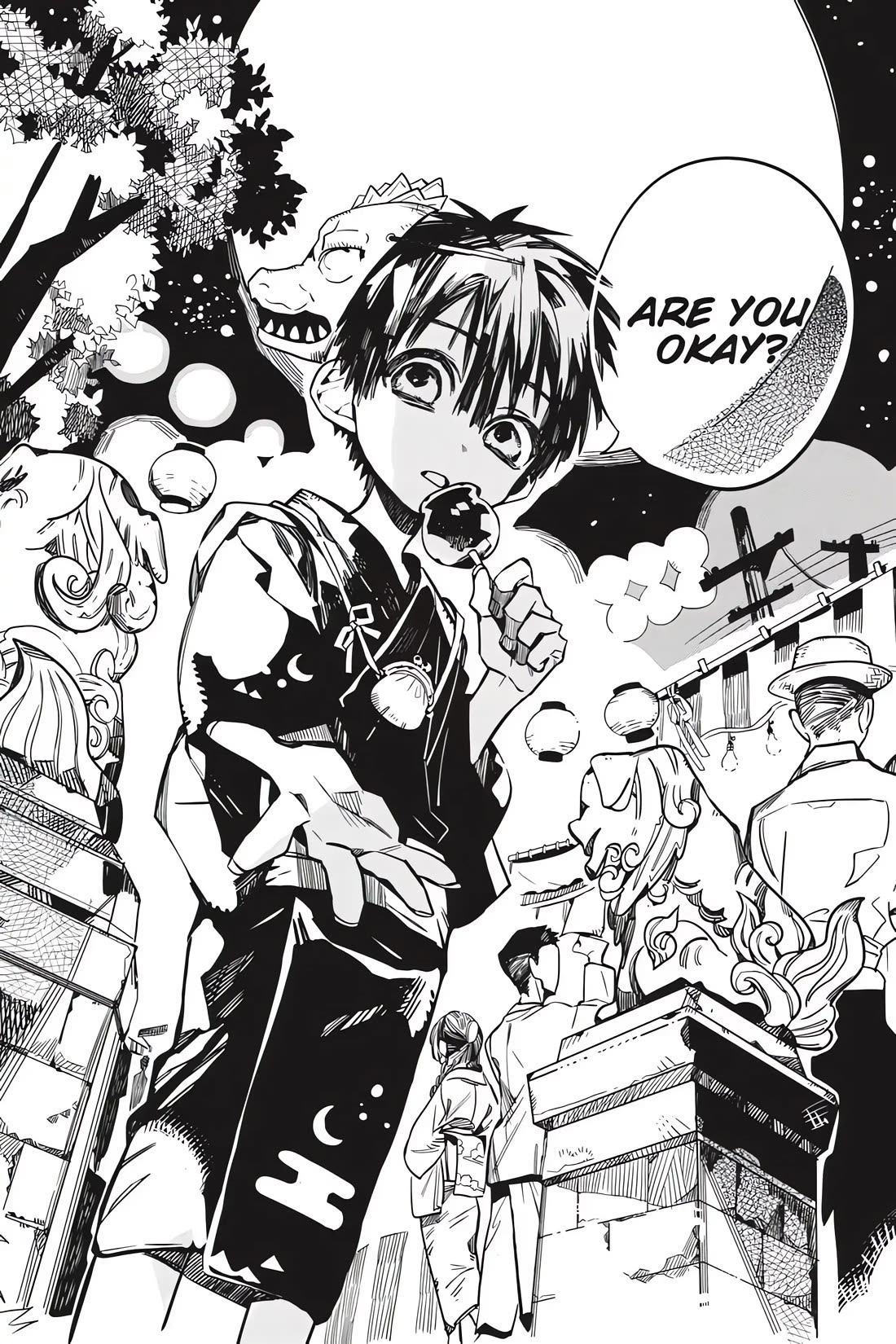 Jibaku Shounen Hanako-kun Chapter 37 page 32 - Chapter 37: Summer Lights (Part 1)