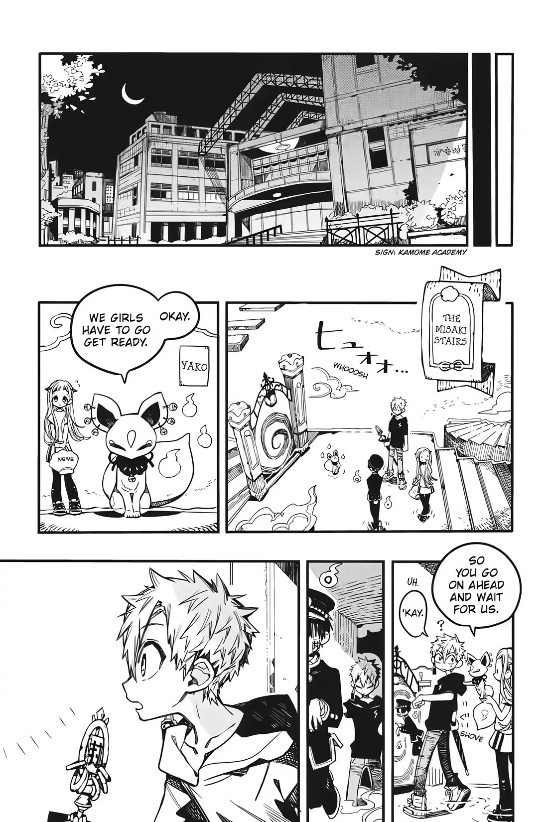 Jibaku Shounen Hanako-kun Chapter 37 page 5 - Chapter 37: Summer Lights (Part 1)