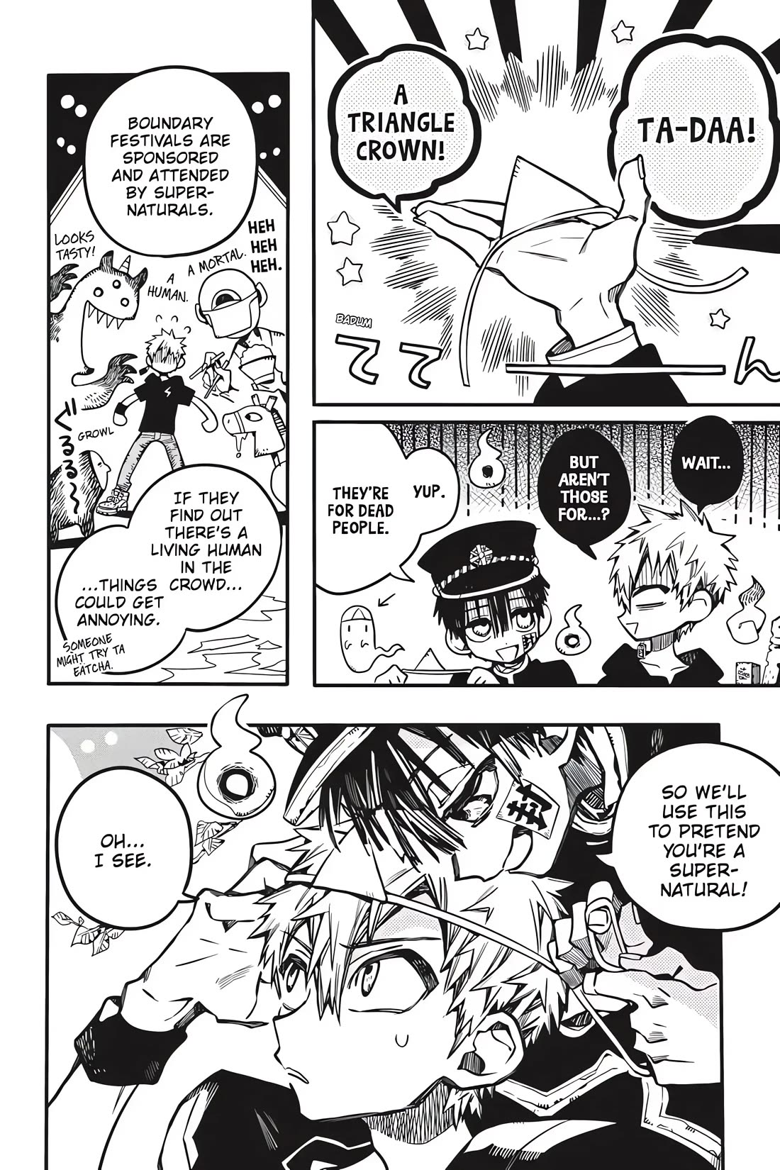 Jibaku Shounen Hanako-kun Chapter 37 page 8 - Chapter 37: Summer Lights (Part 1)