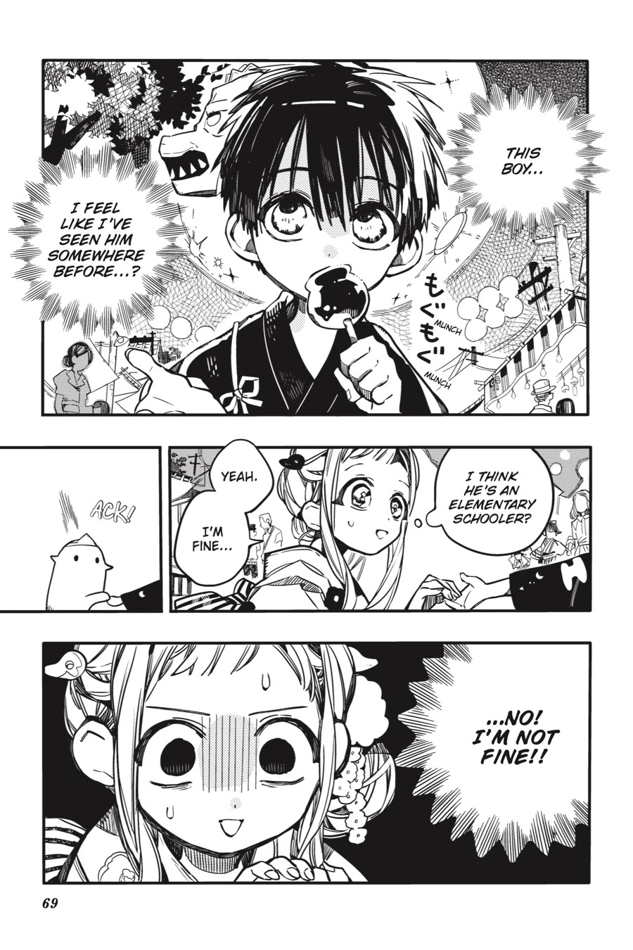 Jibaku Shounen Hanako-kun Chapter 38 page 3 - Chapter 38