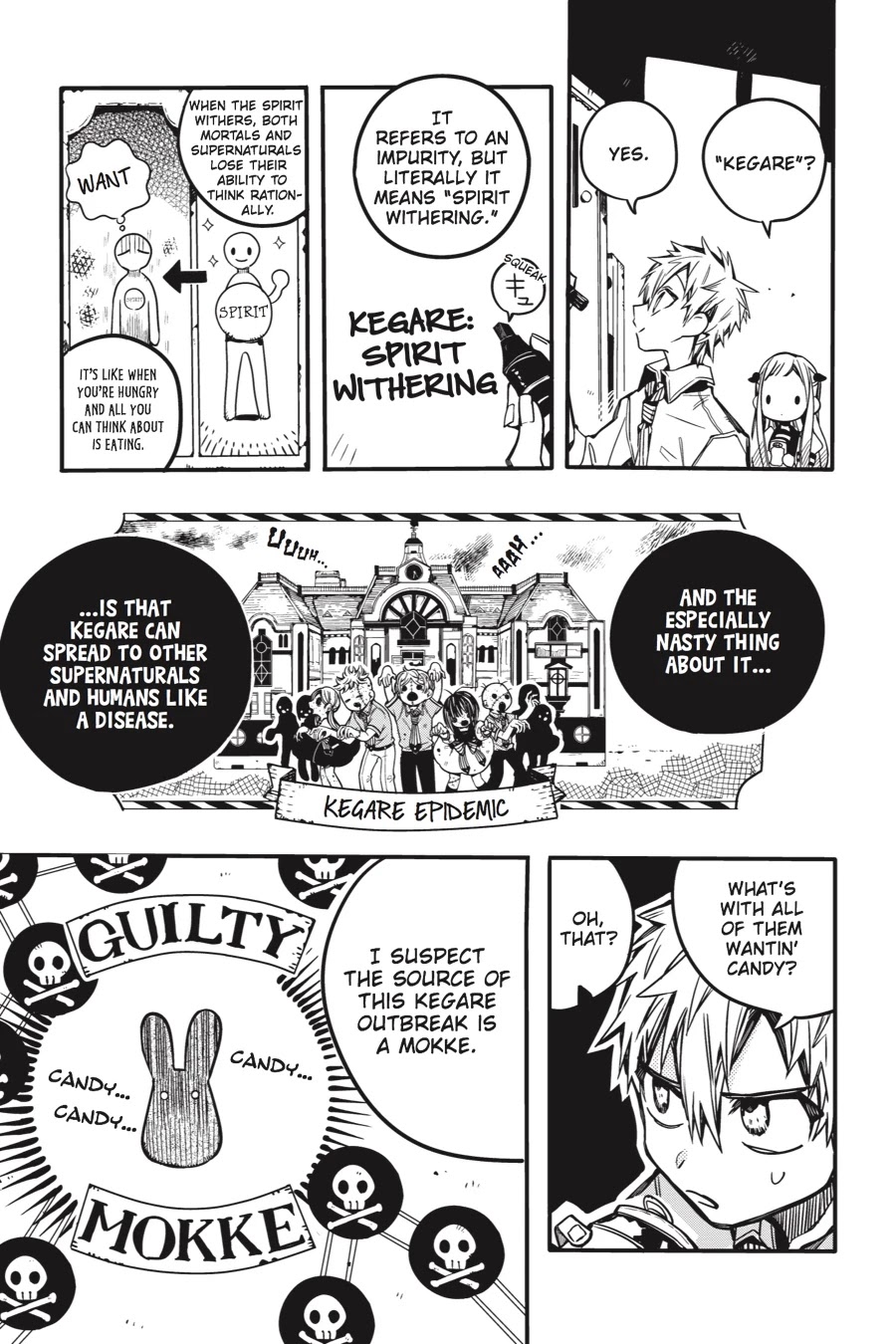 Jibaku Shounen Hanako-kun Chapter 39 page 14 - Chapter 39