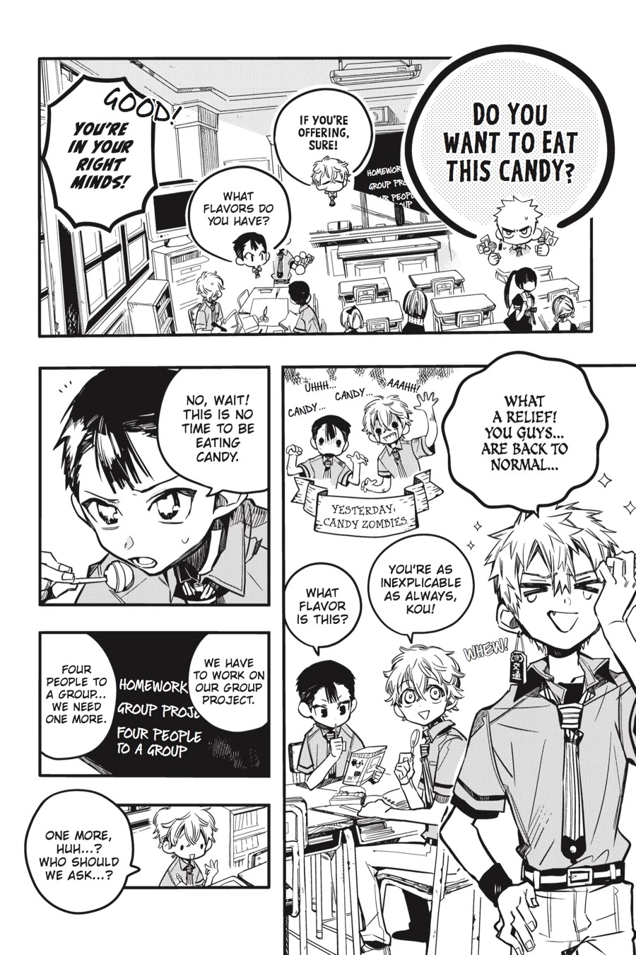 Jibaku Shounen Hanako-kun Chapter 39 page 33 - Chapter 39