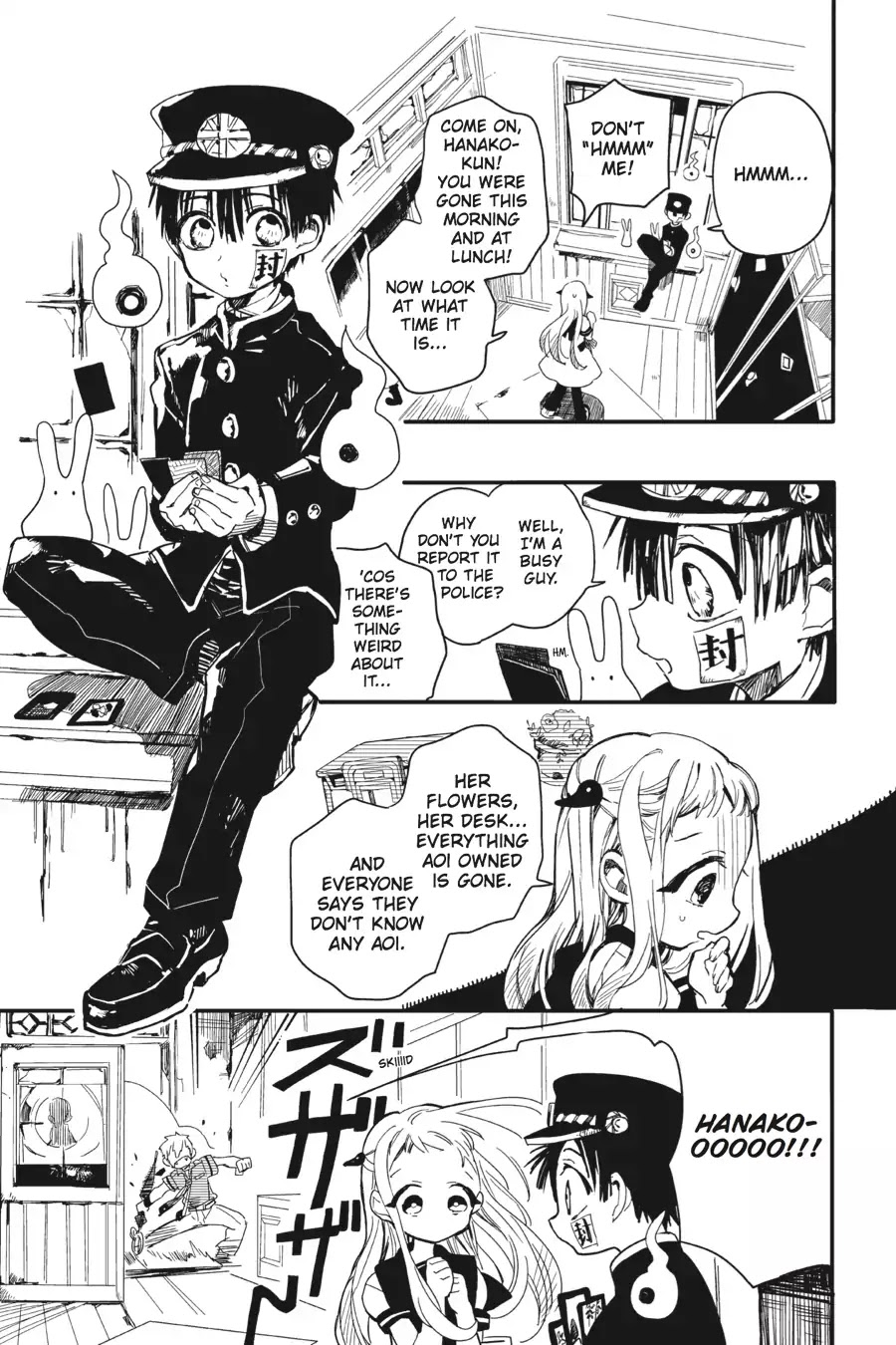 Jibaku Shounen Hanako-kun Chapter 4 page 15 - Chapter 4