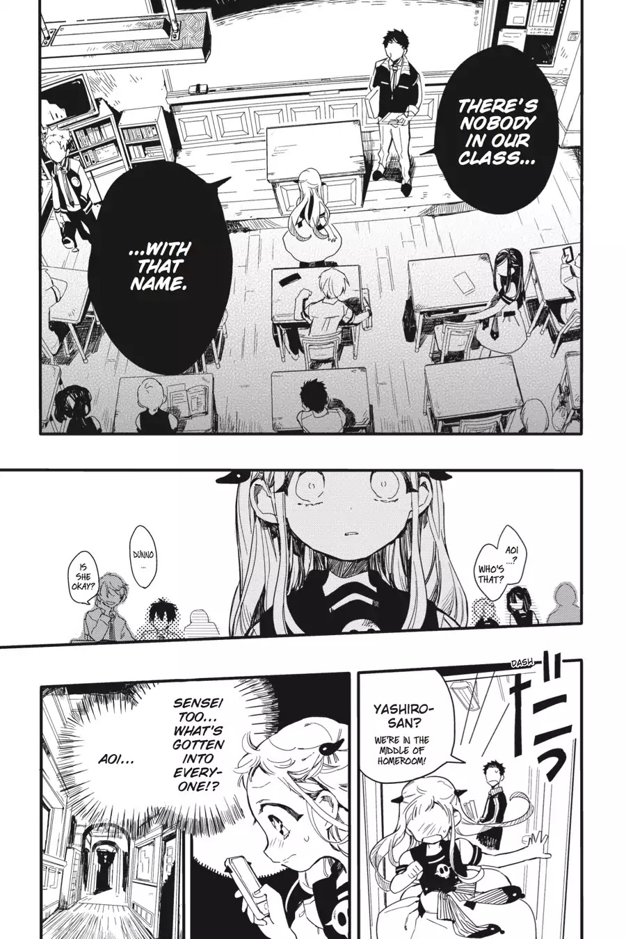 Jibaku Shounen Hanako-kun Chapter 4 page 9 - Chapter 4
