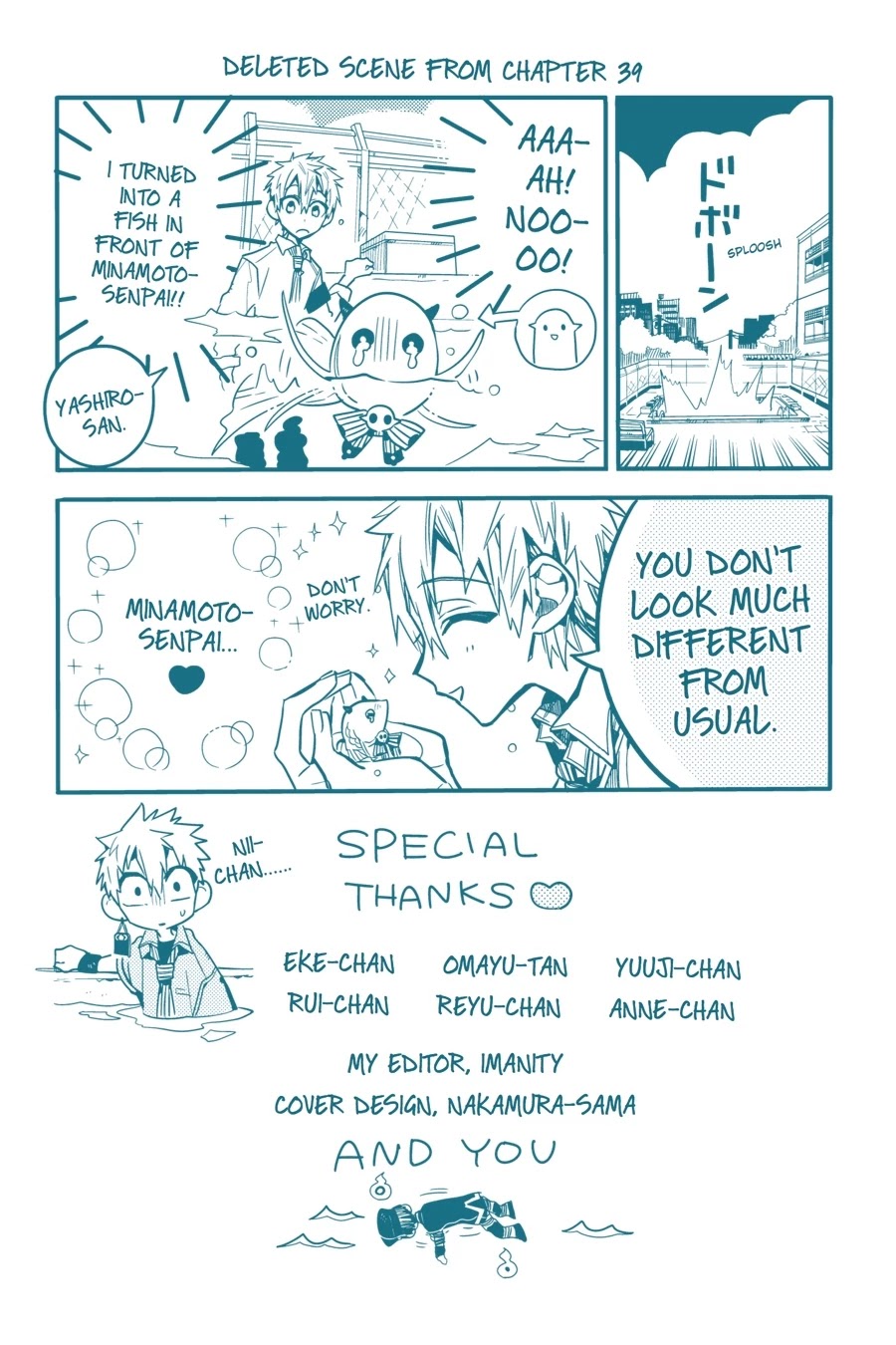 Jibaku Shounen Hanako-kun Chapter 40 page 37 - Chapter 40