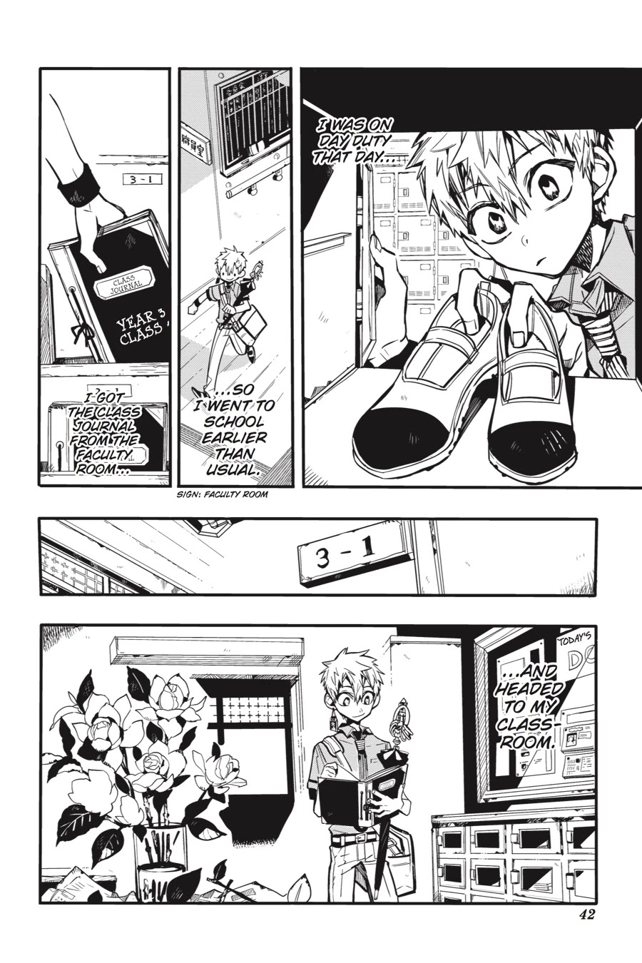 Jibaku Shounen Hanako-kun Chapter 42 page 3 - Chapter 42