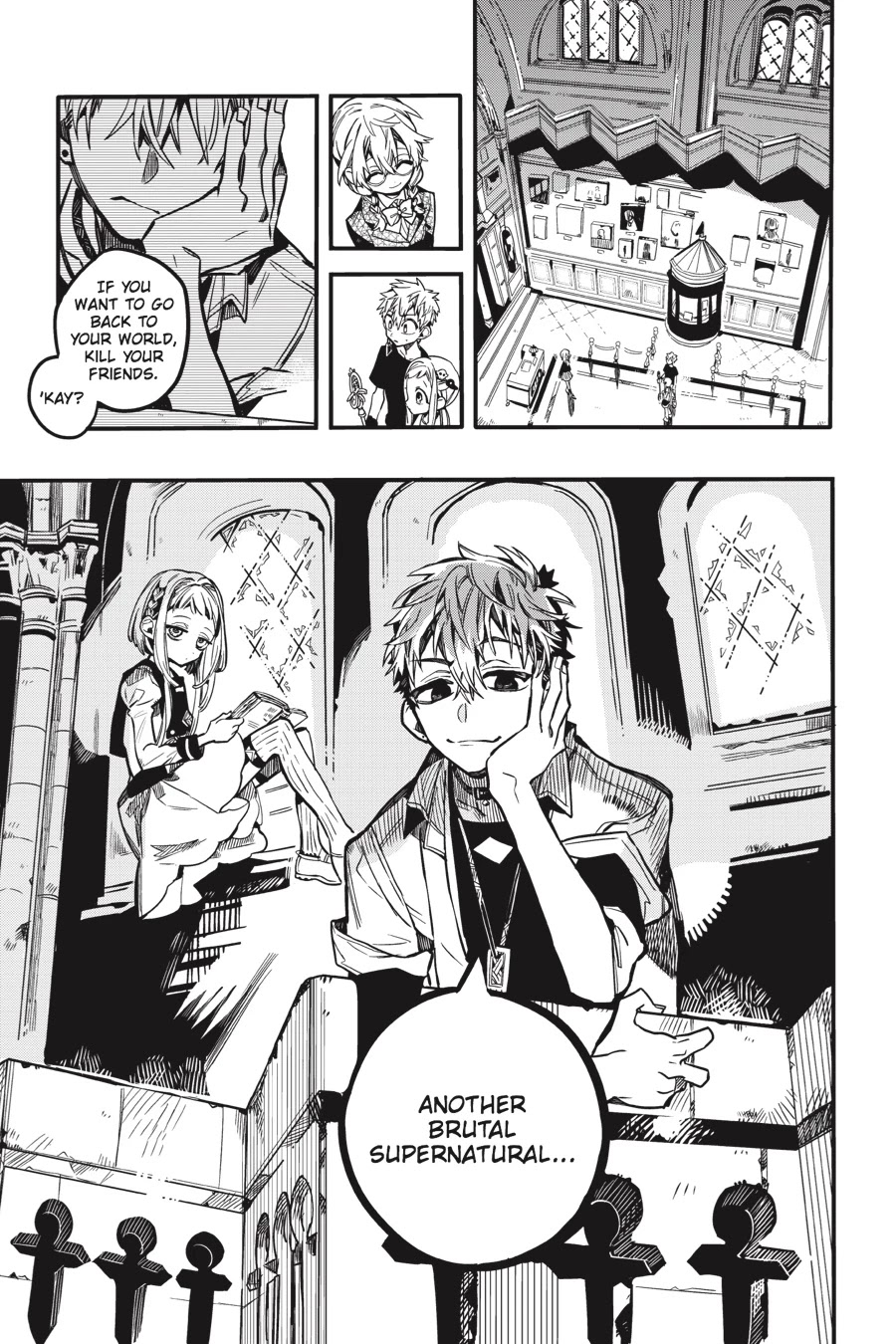 Jibaku Shounen Hanako-kun Chapter 45 page 1 - Chapter 45