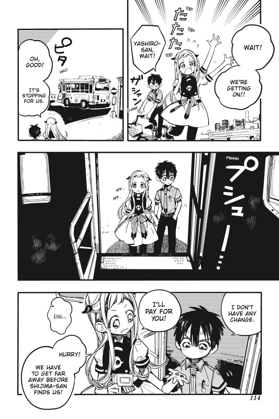 Jibaku Shounen Hanako-kun Chapter 49 page 14 - Chapter 49