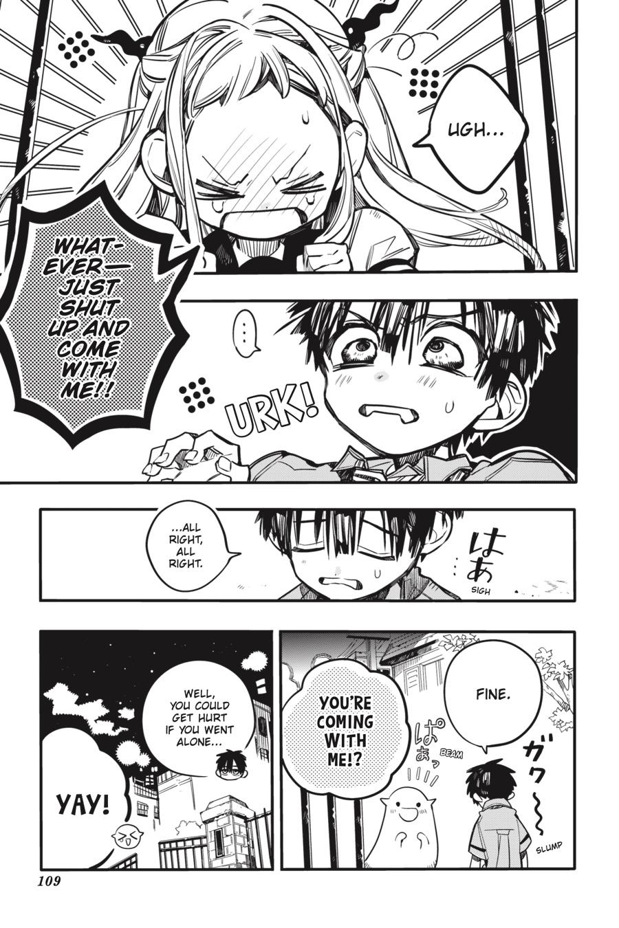 Jibaku Shounen Hanako-kun Chapter 49 page 9 - Chapter 49
