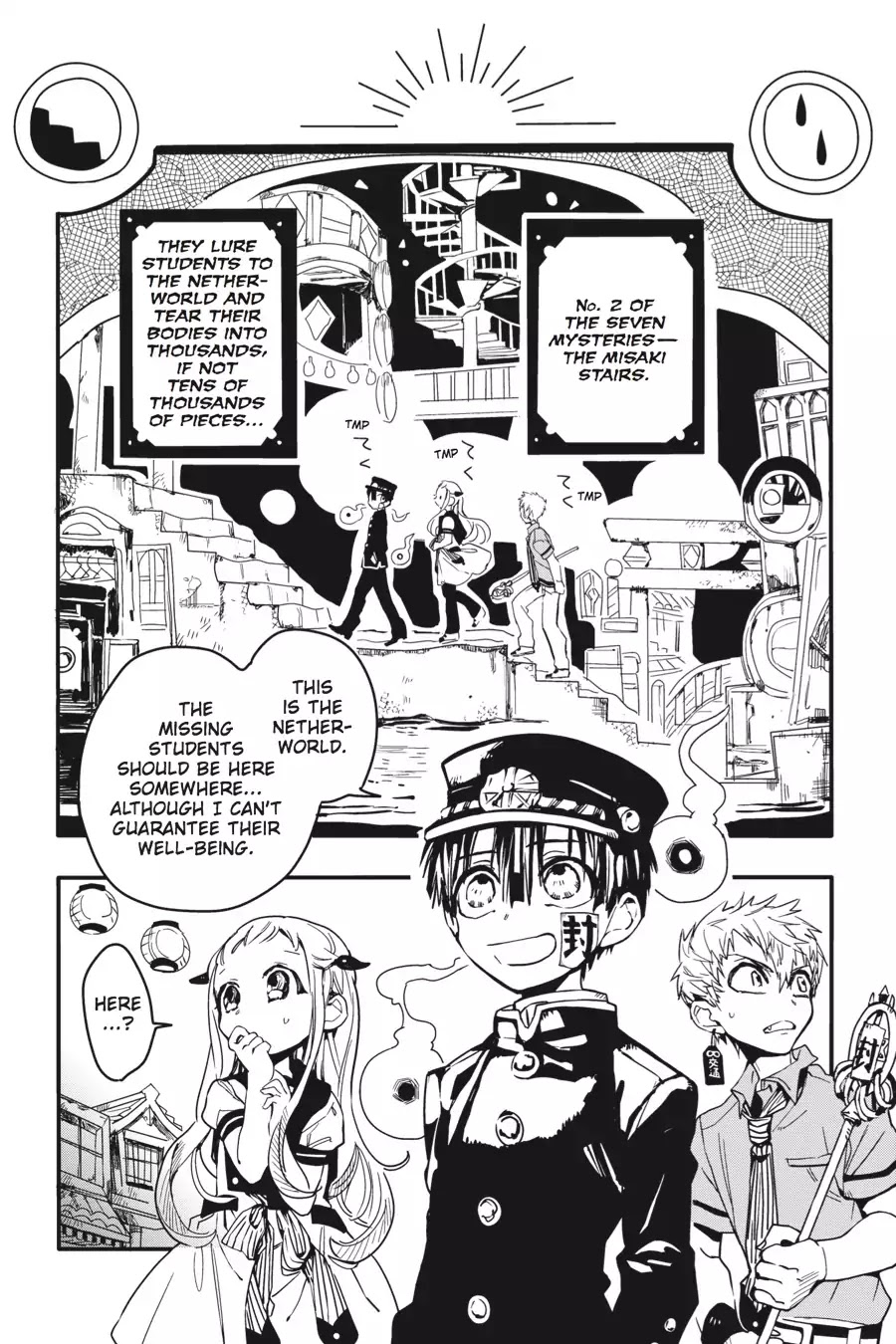 Jibaku Shounen Hanako-kun Chapter 5 page 2 - Chapter 5