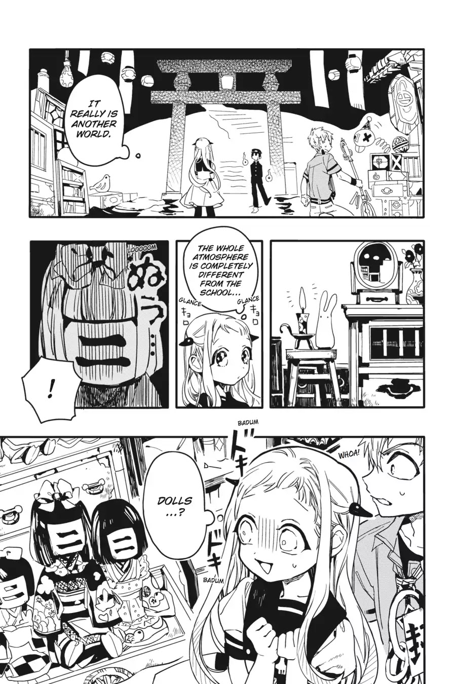 Jibaku Shounen Hanako-kun Chapter 5 page 3 - Chapter 5