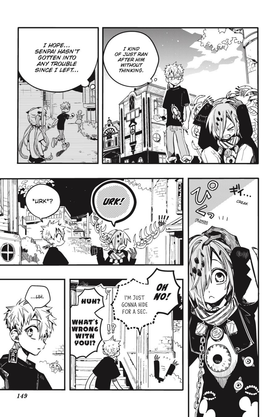 Jibaku Shounen Hanako-kun Chapter 50 page 17 - Chapter 50