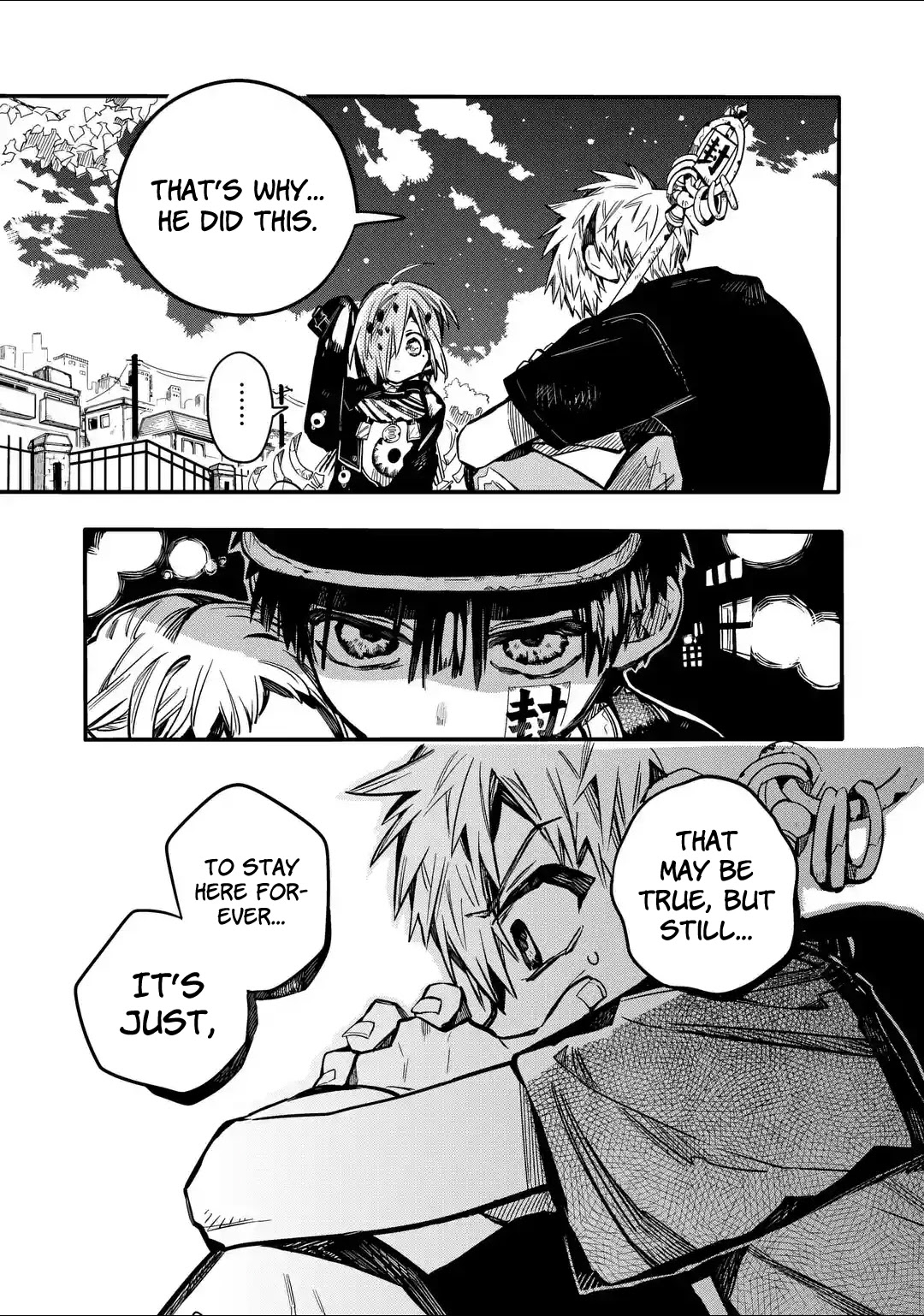 Jibaku Shounen Hanako-kun Chapter 52 page 16 - Chapter 52: A Wish