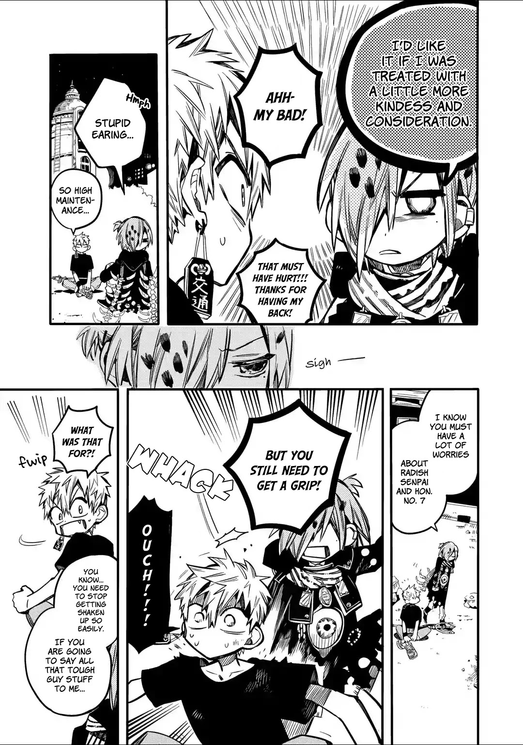 Jibaku Shounen Hanako-kun Chapter 52 page 18 - Chapter 52: A Wish