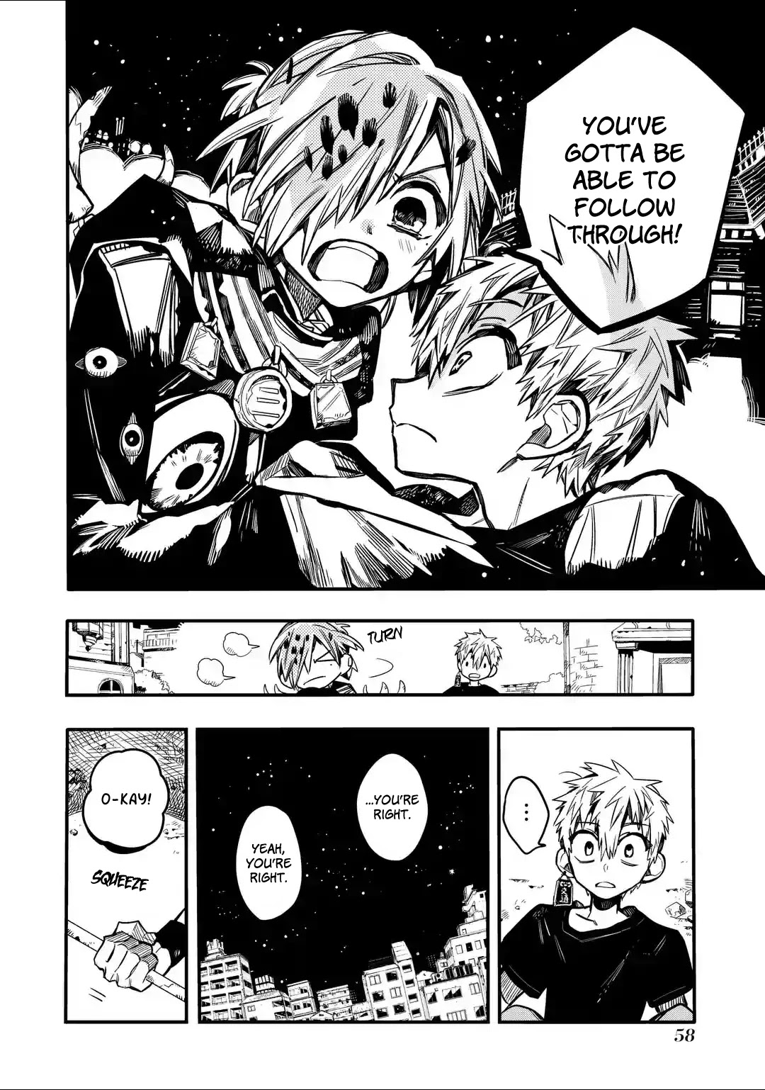 Jibaku Shounen Hanako-kun Chapter 52 page 19 - Chapter 52: A Wish