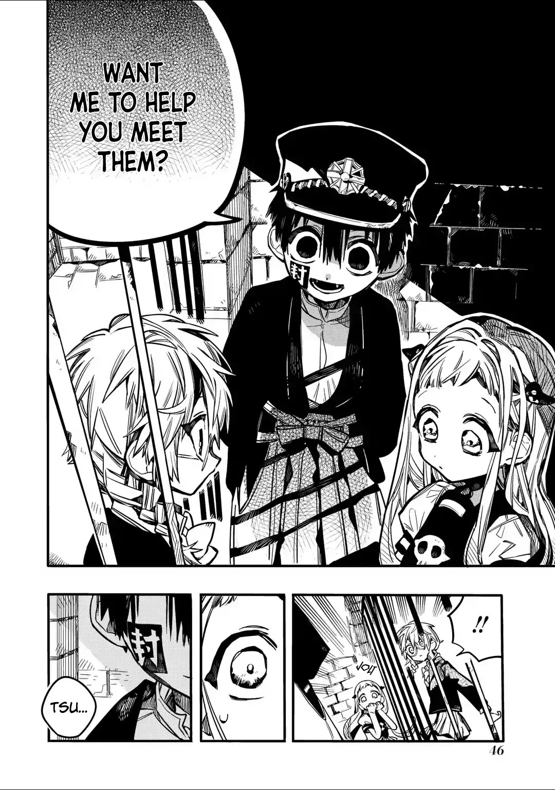 Jibaku Shounen Hanako-kun Chapter 52 page 8 - Chapter 52: A Wish