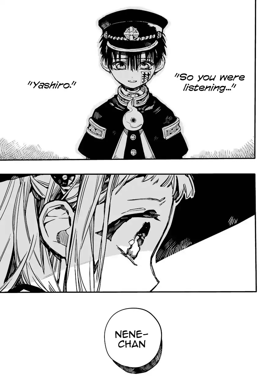 Jibaku Shounen Hanako-kun Chapter 53 page 19 - Chapter 53: Secrecy