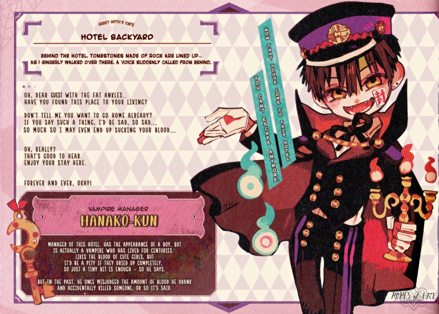 Jibaku Shounen Hanako-kun Chapter 55.5 page 21 - Chapter 55.5: Ghost Hotel's Cafe Picture Book