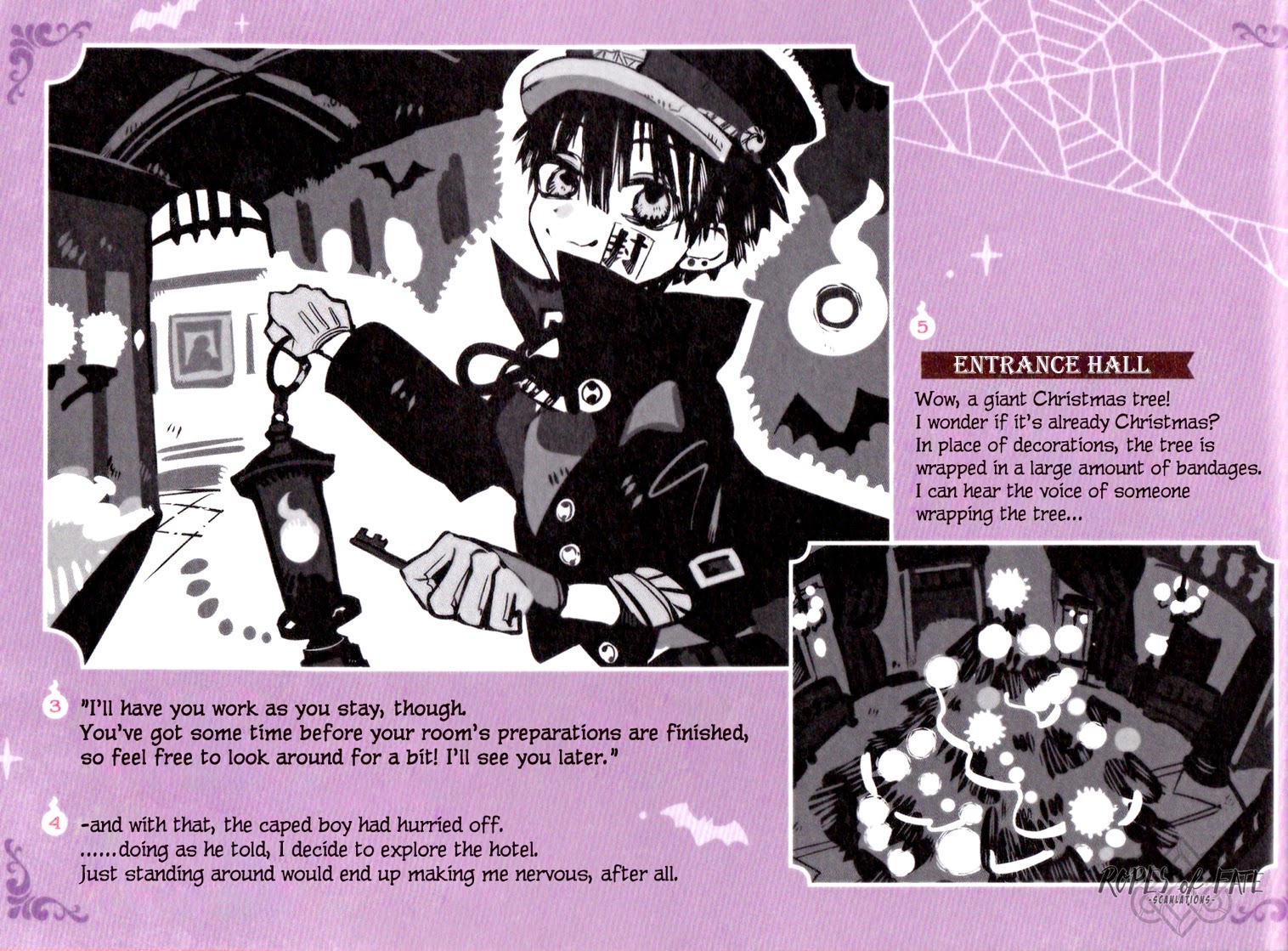 Jibaku Shounen Hanako-kun Chapter 55.5 page 4 - Chapter 55.5: Ghost Hotel's Cafe Picture Book