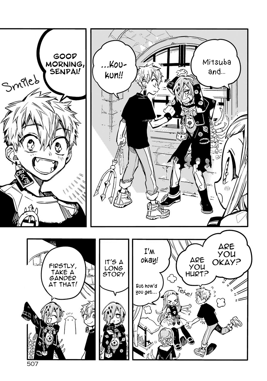 Jibaku Shounen Hanako-kun Chapter 55 page 32 - Chapter 55: Muttering Nonsense
