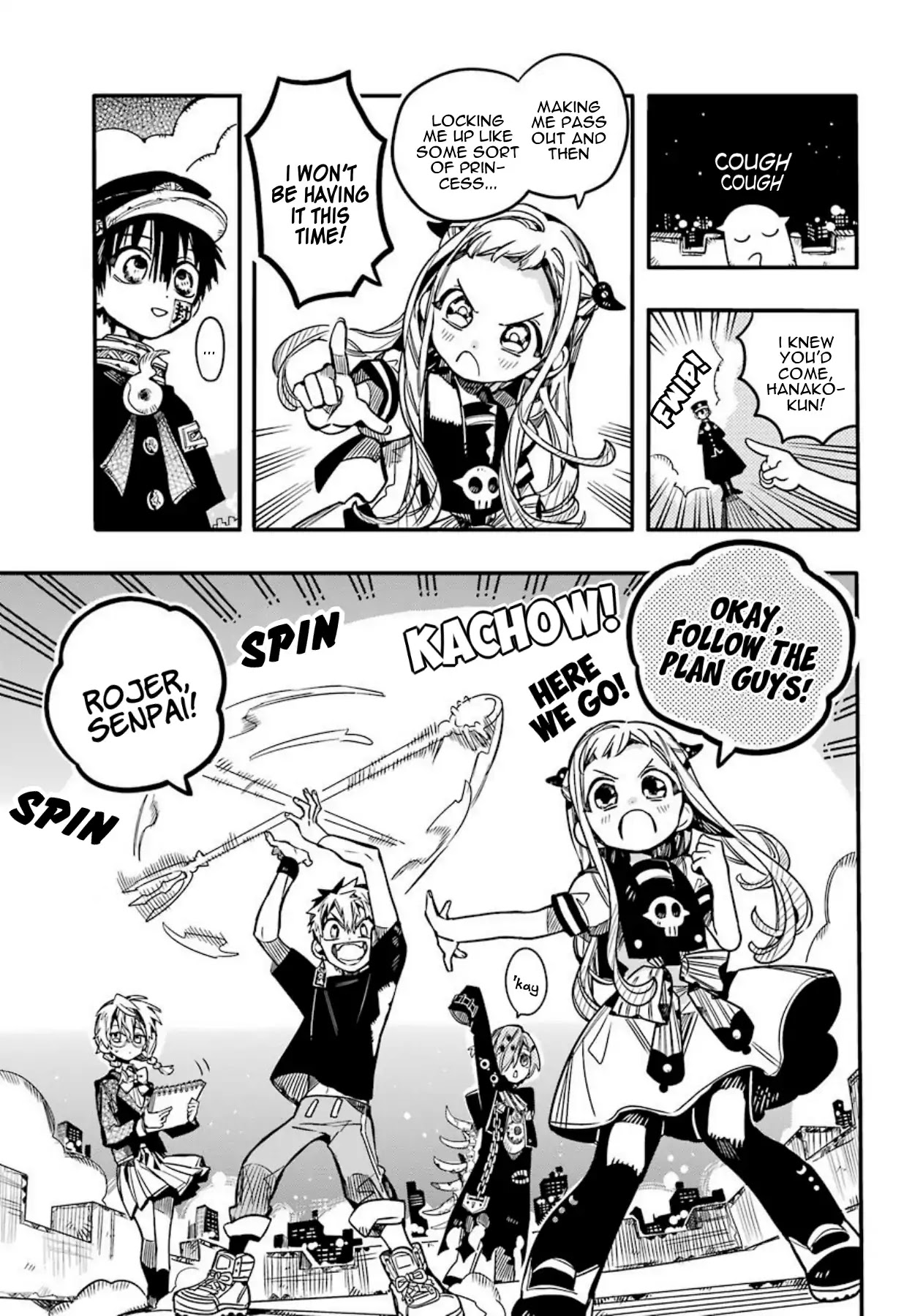 Jibaku Shounen Hanako-kun Chapter 57 page 7 - Chapter 57