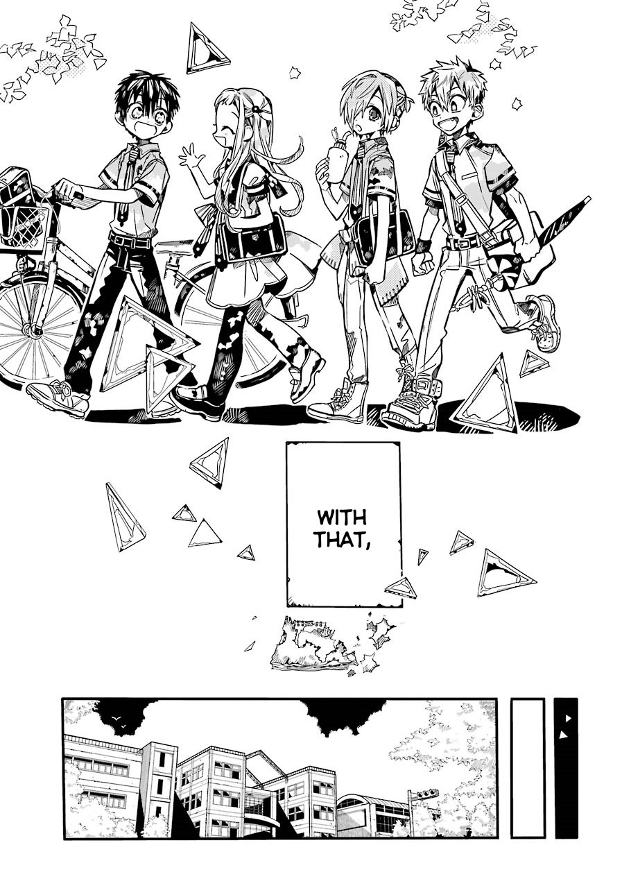 Jibaku Shounen Hanako-kun Chapter 58 page 32 - Chapter 58: The End of the Dream (Part 3)