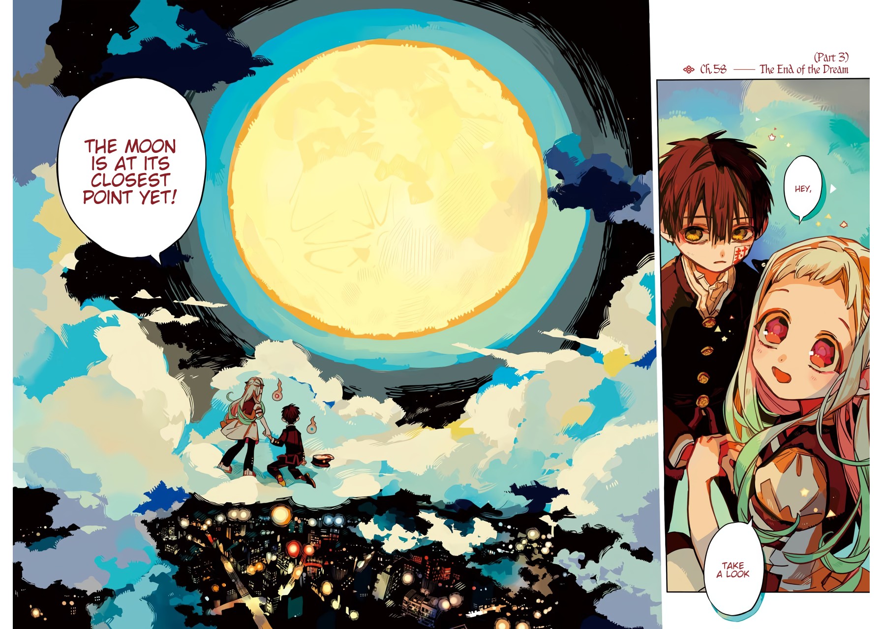 Jibaku Shounen Hanako-kun Chapter 58 page 4 - Chapter 58: The End of the Dream (Part 3)