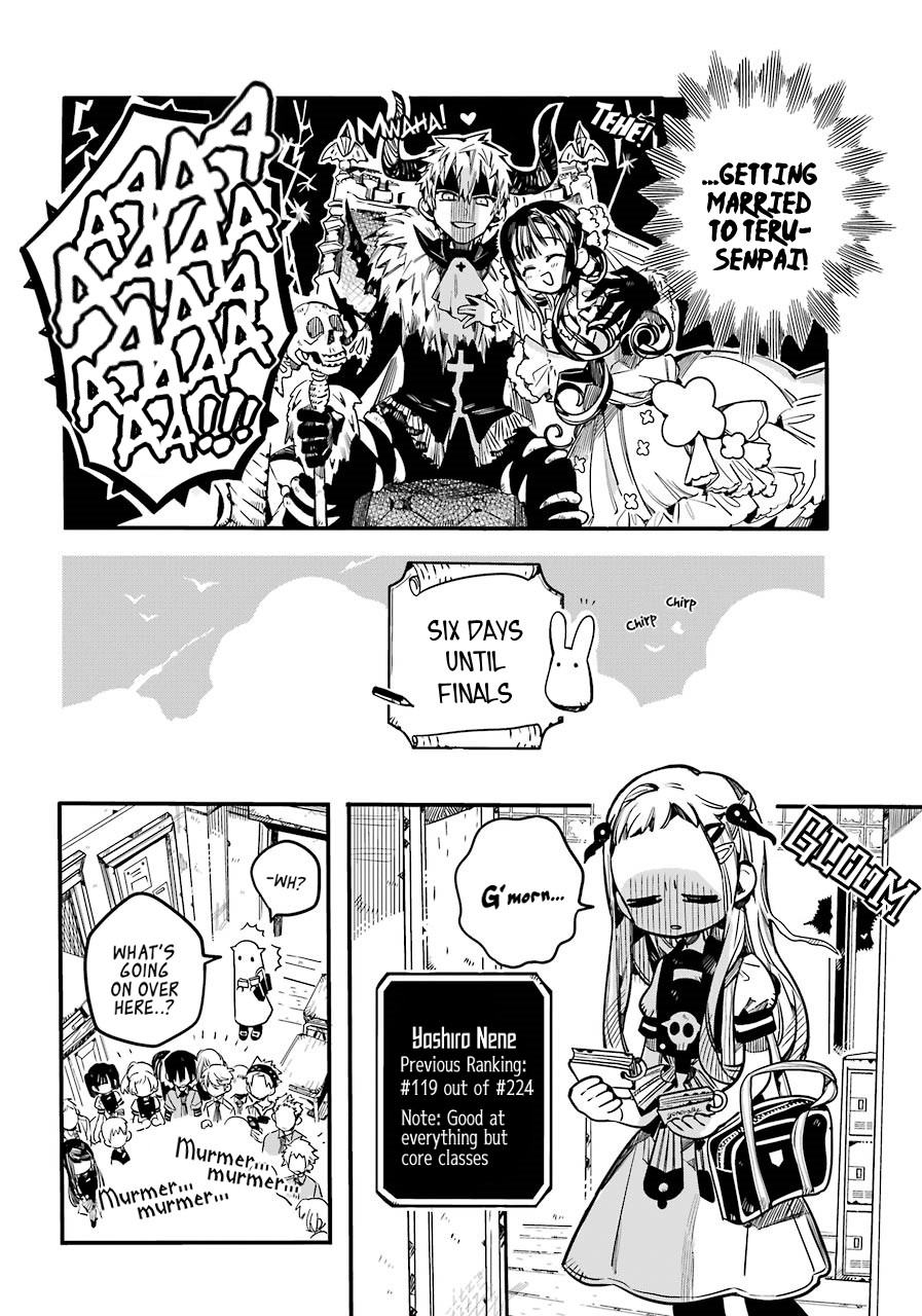 Jibaku Shounen Hanako-kun Chapter 59 page 15 - Chapter 59: Semester Exams