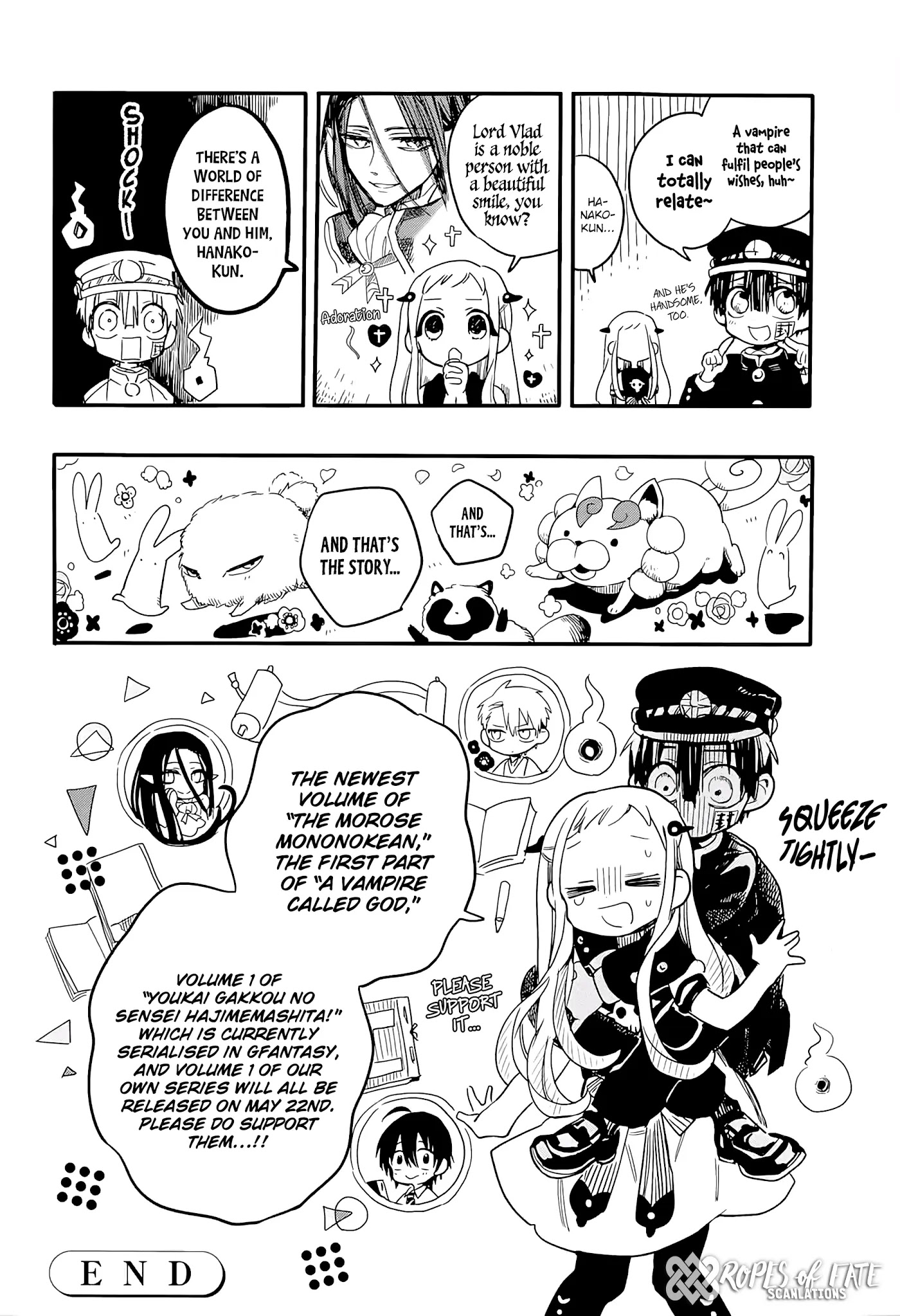 Jibaku Shounen Hanako-kun Chapter 6.5 page 3 - Chapter 6.5: Collaboration Manga