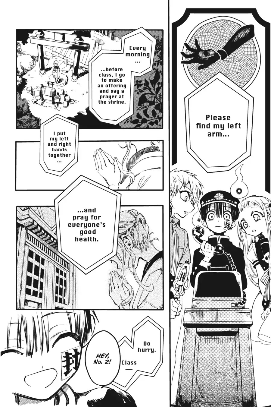 Jibaku Shounen Hanako-kun Chapter 6 page 13 - Chapter 6