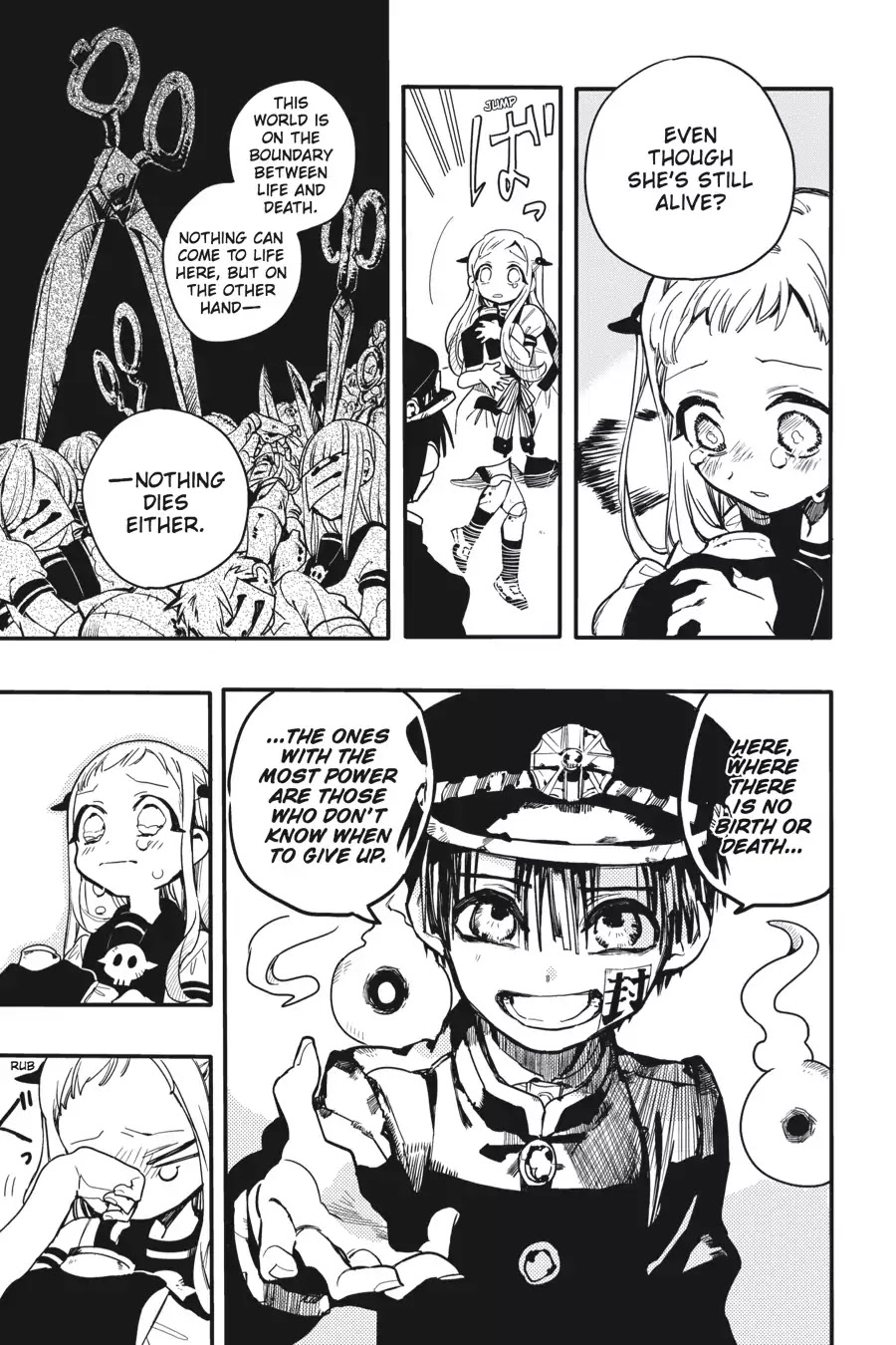 Jibaku Shounen Hanako-kun Chapter 6 page 36 - Chapter 6