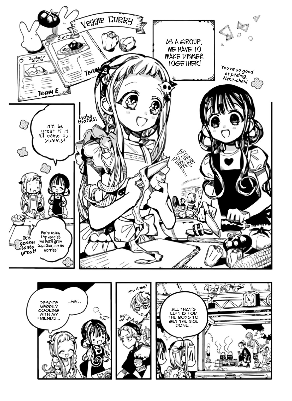 Jibaku Shounen Hanako-kun Chapter 60 page 10 - Chapter 60: Study Camp