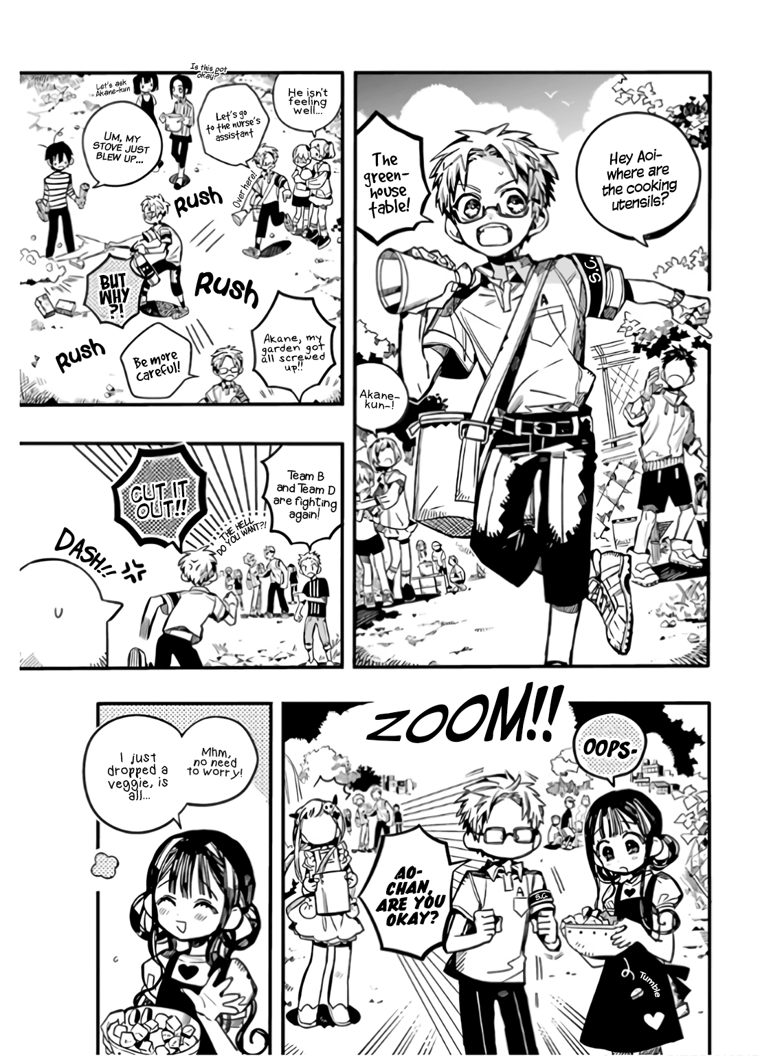 Jibaku Shounen Hanako-kun Chapter 60 page 12 - Chapter 60: Study Camp