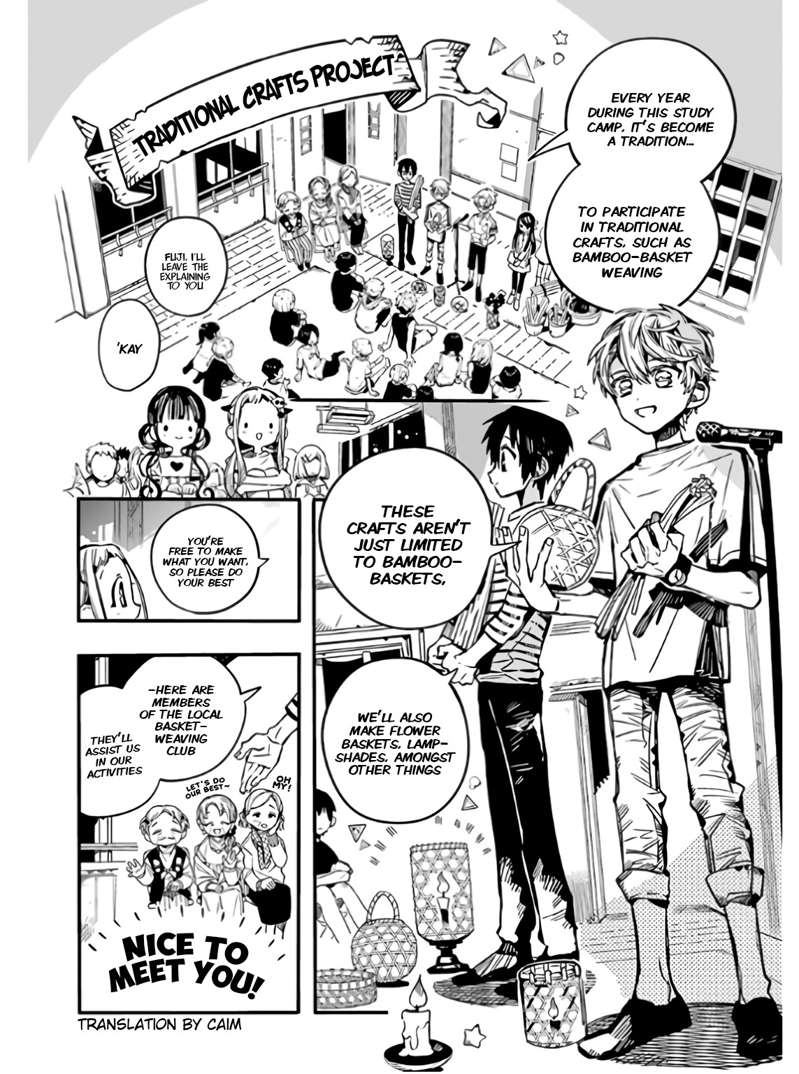 Jibaku Shounen Hanako-kun Chapter 60 page 15 - Chapter 60: Study Camp