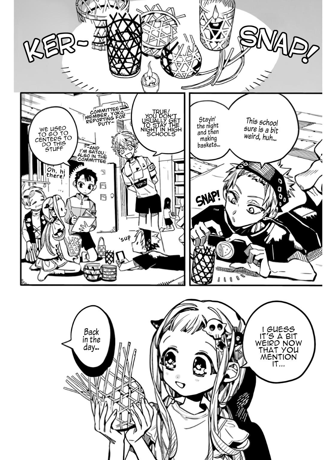 Jibaku Shounen Hanako-kun Chapter 60 page 17 - Chapter 60: Study Camp