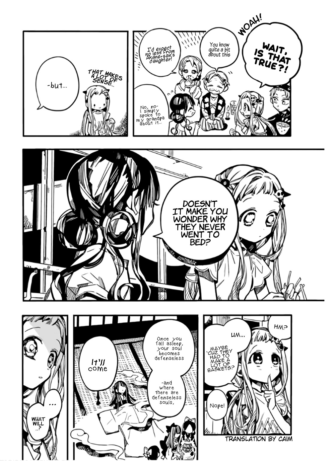 Jibaku Shounen Hanako-kun Chapter 60 page 19 - Chapter 60: Study Camp