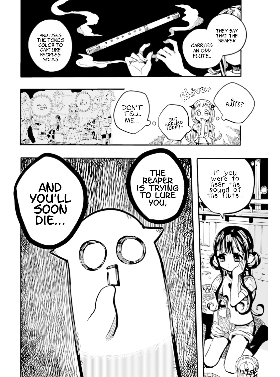 Jibaku Shounen Hanako-kun Chapter 60 page 21 - Chapter 60: Study Camp