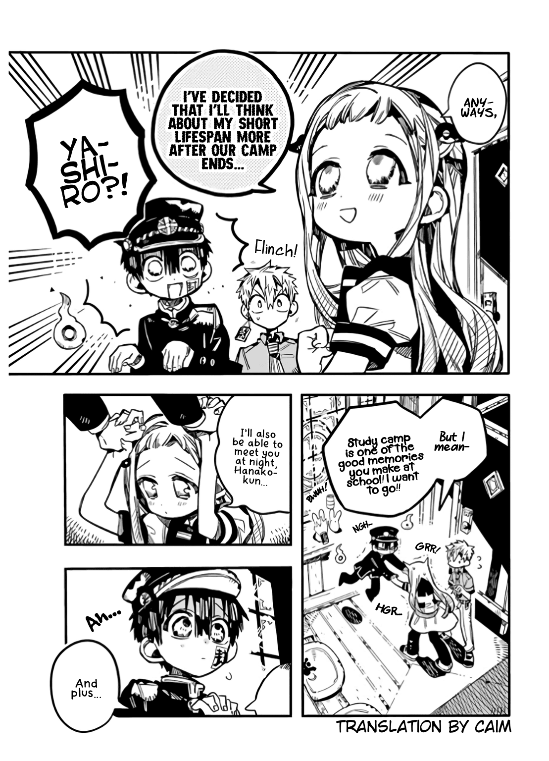 Jibaku Shounen Hanako-kun Chapter 60 page 6 - Chapter 60: Study Camp