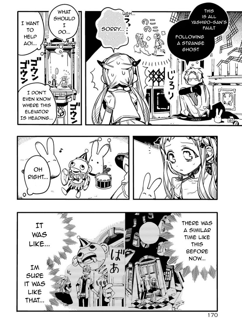 Jibaku Shounen Hanako-kun Chapter 62 page 16 - Chapter 62: Elevator
